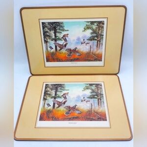 The Reject China Shops Corked Back British Mats☆Set Of 6